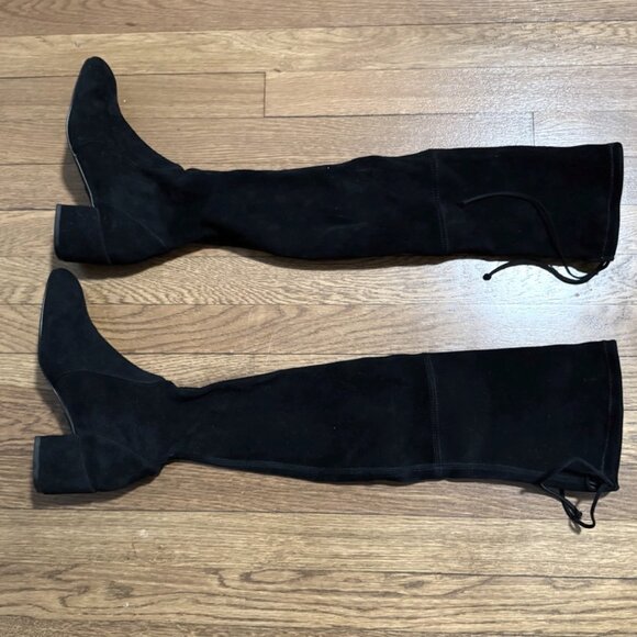 Stuart Weitzman Over the Knee Boots Black Size 6 - Picture 4 of 5